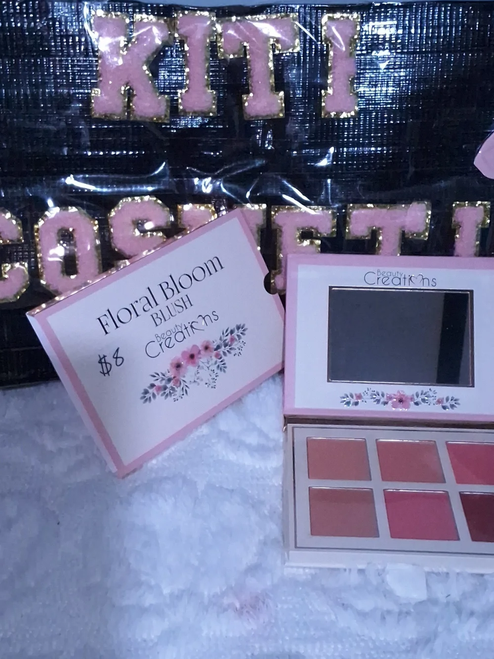 Beauty Creations Floral Bloom Blush Palette - Pink & Coral Mix